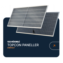 ALFA SOLAR 620W GÜNEŞ PANELİ